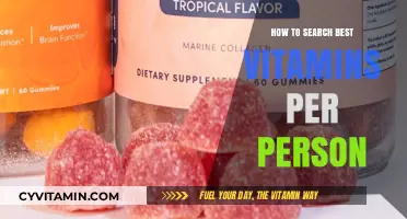 Personalized Vitamin Search: Finding the Best Nutrients for Your Unique Needs