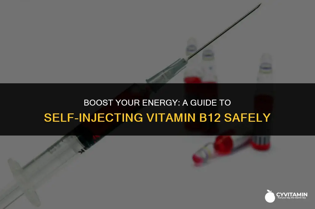 how to self inject vitamin b12