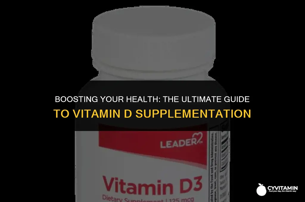 how to supplement with vitamin d