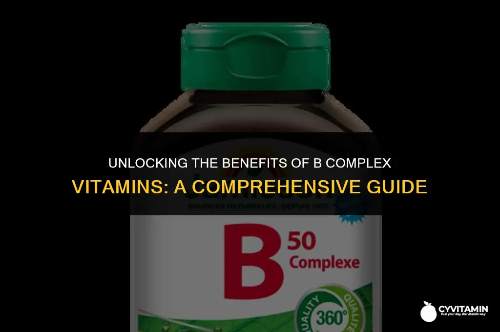 how to take b complex vitamins