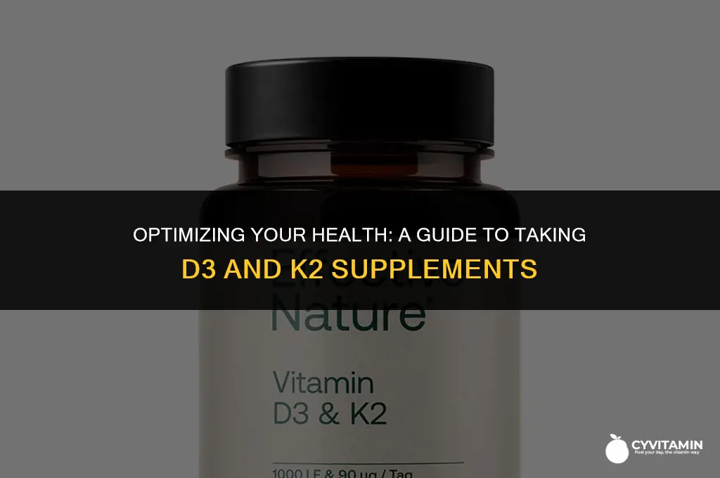 how to take d3 and k2