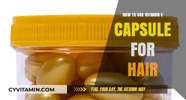 Unlocking Hair Health: The Ultimate Guide to Using Vitamin E Capsules