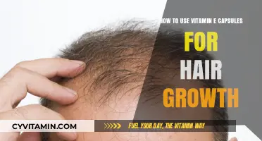 Unlocking Hair Growth Potential: The Power of Vitamin E Capsules