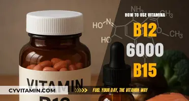 Unlocking the Benefits of Vitamin B12 6000 and B15: A Comprehensive Guide