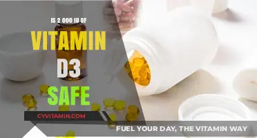Exploring the Safety of 2,000 IU Vitamin D3: What You Need to Know