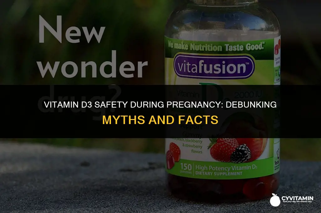 is 5 000 iu of vitamin d3 safe during pregnancy