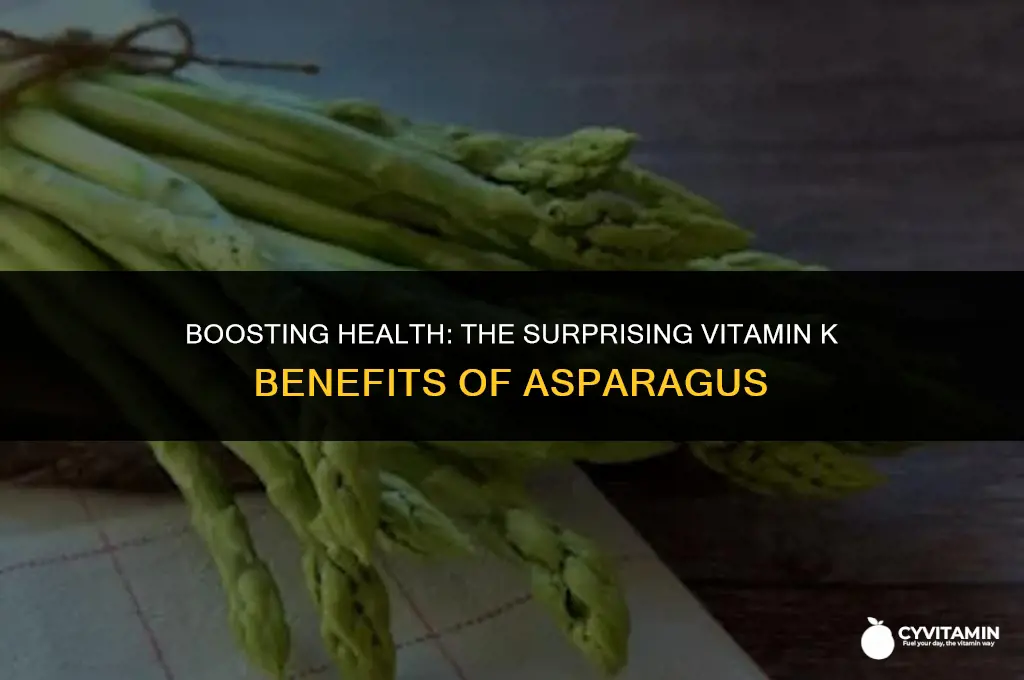 is asparagus high in vitamin k