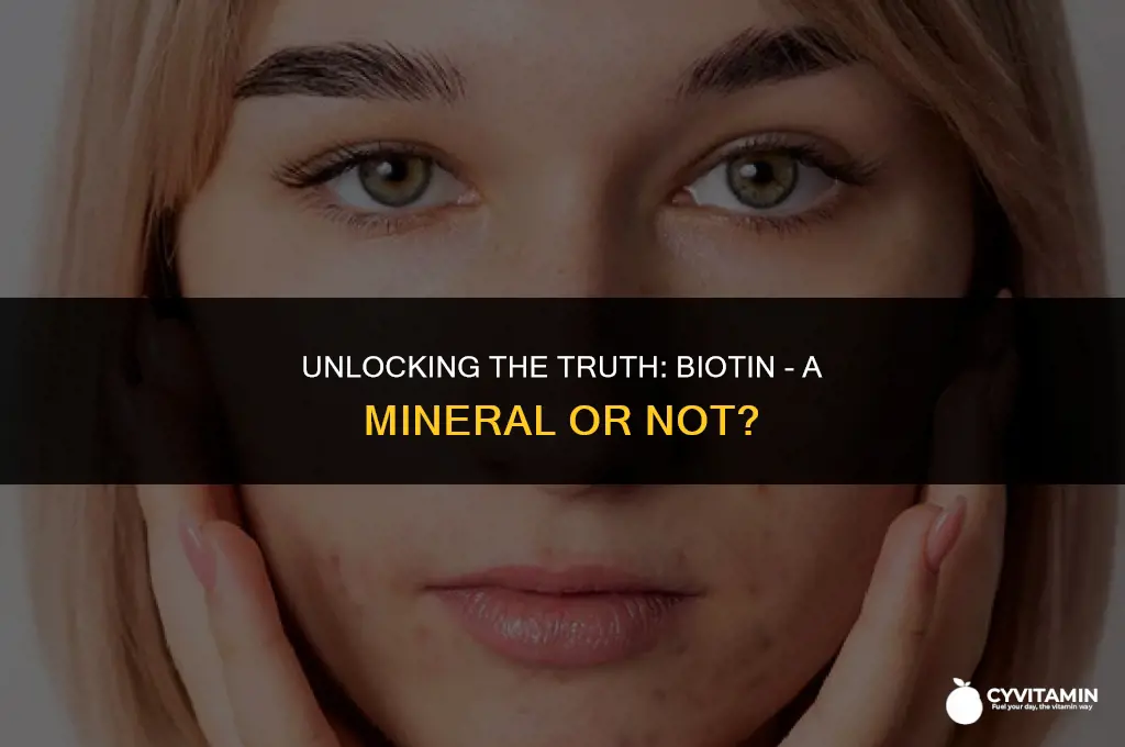 is biotin a mineral