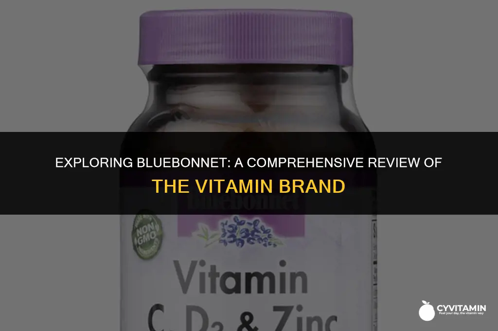 is bluebonnet a good vitamin brand