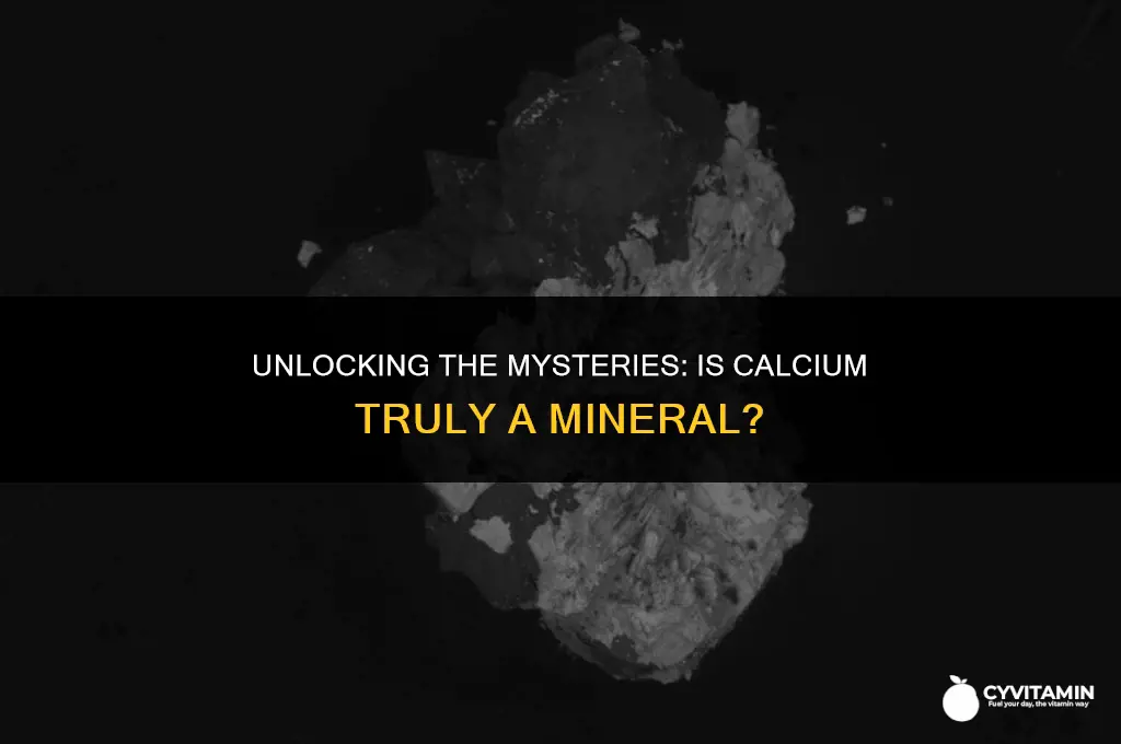 is calcium a mineral