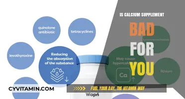 Unveiling the Truth: Are Calcium Supplements Harmful to Your Health?