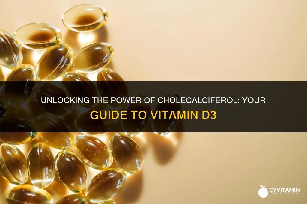 is cholecalciferol vitamin d3