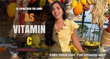 Exploring the Myths: Citric Acid vs. Vitamin C