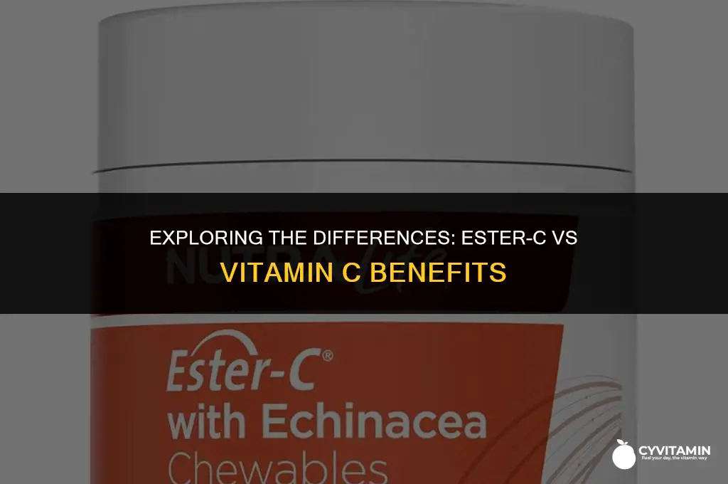 is ester c same as vitamin c