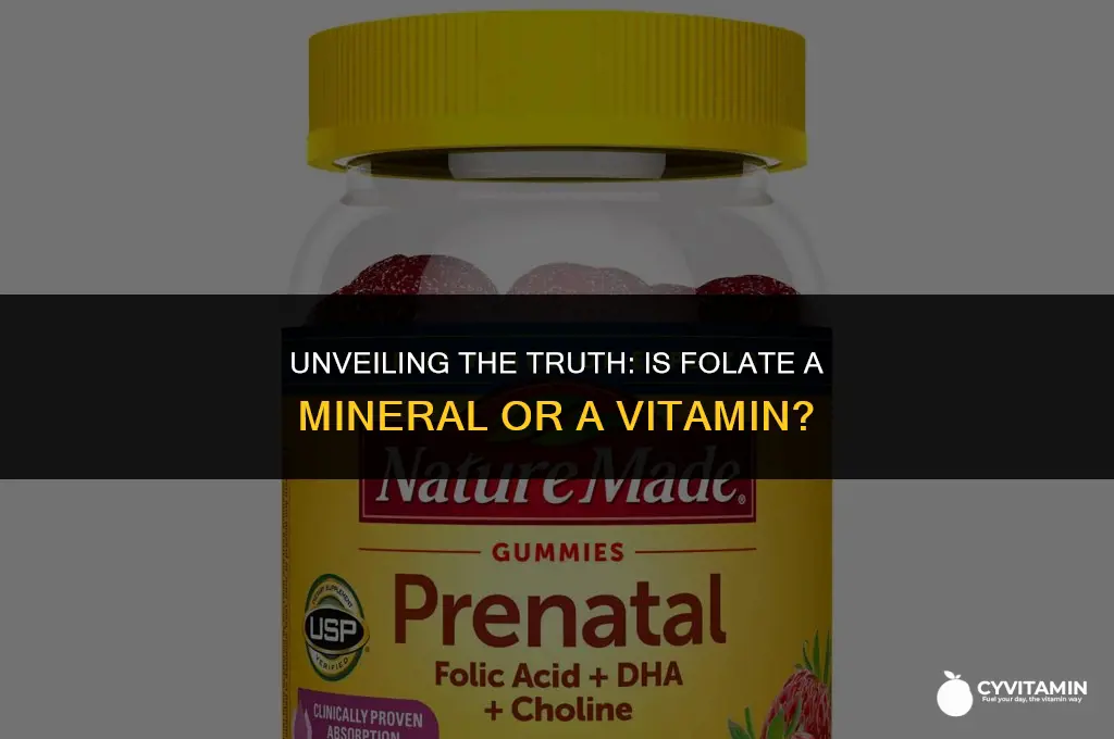 is folate a mineral