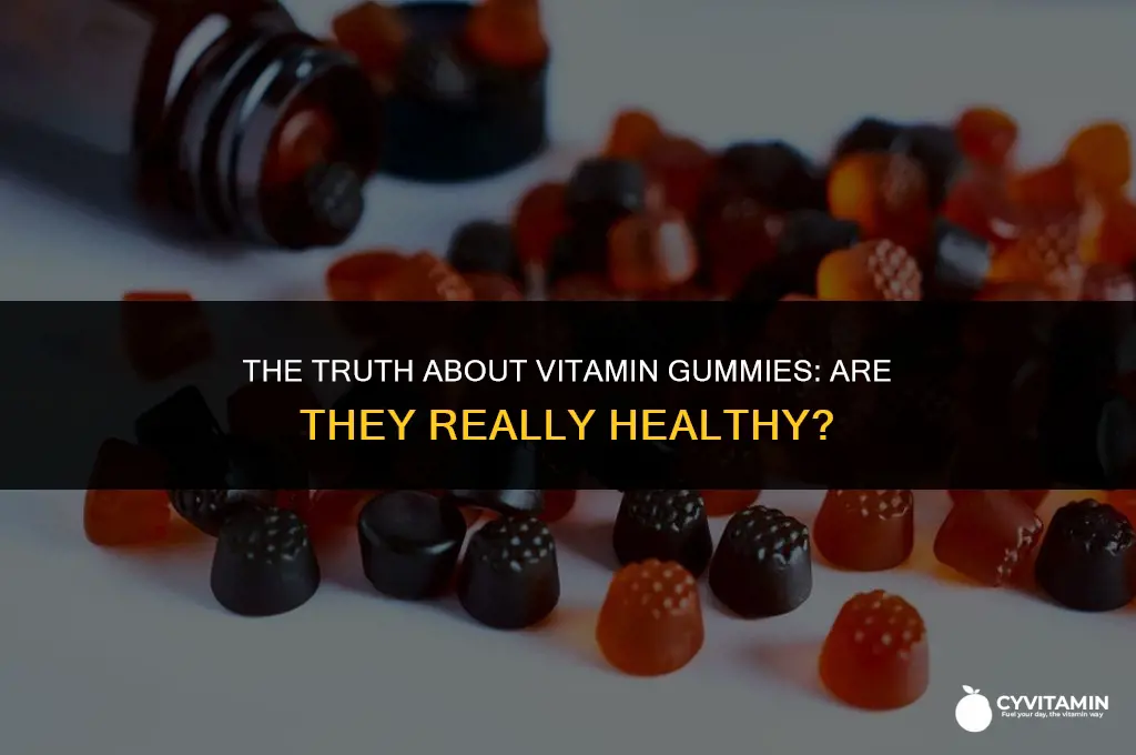 is it bad to eat a lot of vitamin gummies