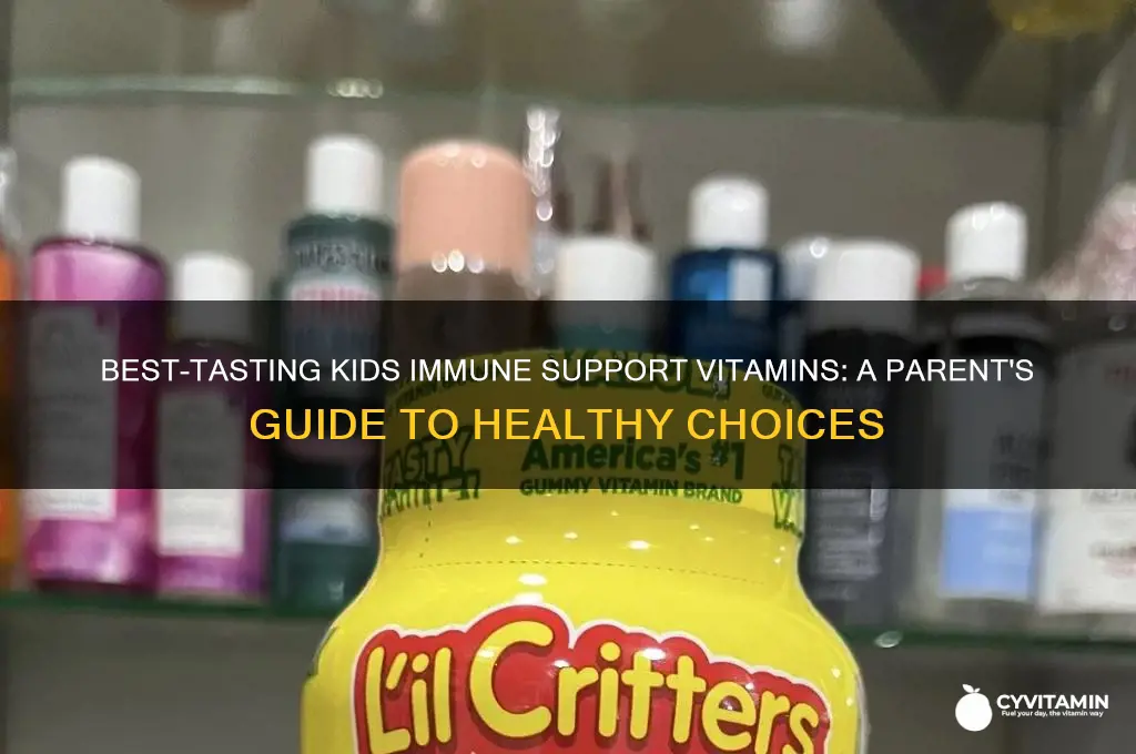is it best-tasting kids immune support vitamins