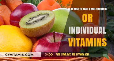 Multivitamin vs. Individual Vitamins: Which Boosts Health Better?