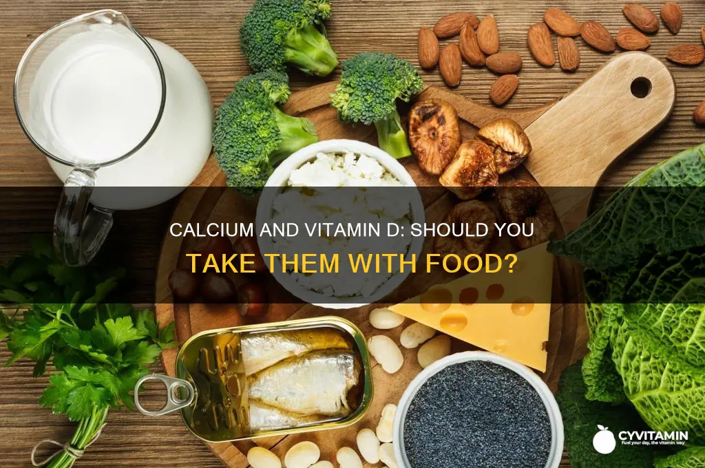 is it best to take calicumand vitamin d with food