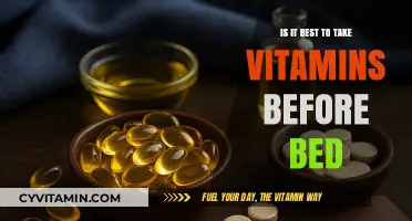 Should You Take Vitamins Before Bed? Timing Tips for Optimal Absorption