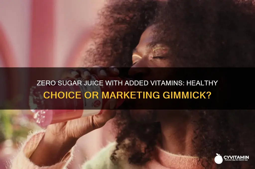 is it best zero sugar juice with added vitamins