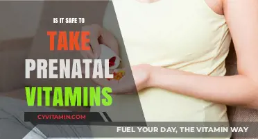 Prenatal Vitamins: Unveiling the Safety and Benefits for Expecting Mothers