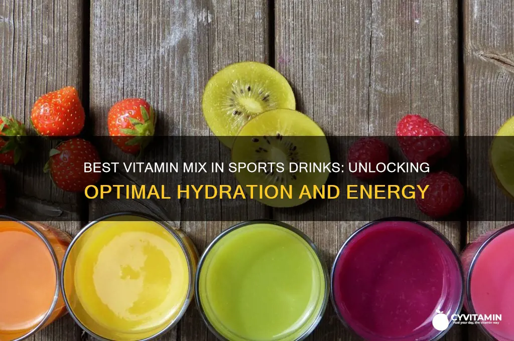 is it sports drink with best vitamin mix