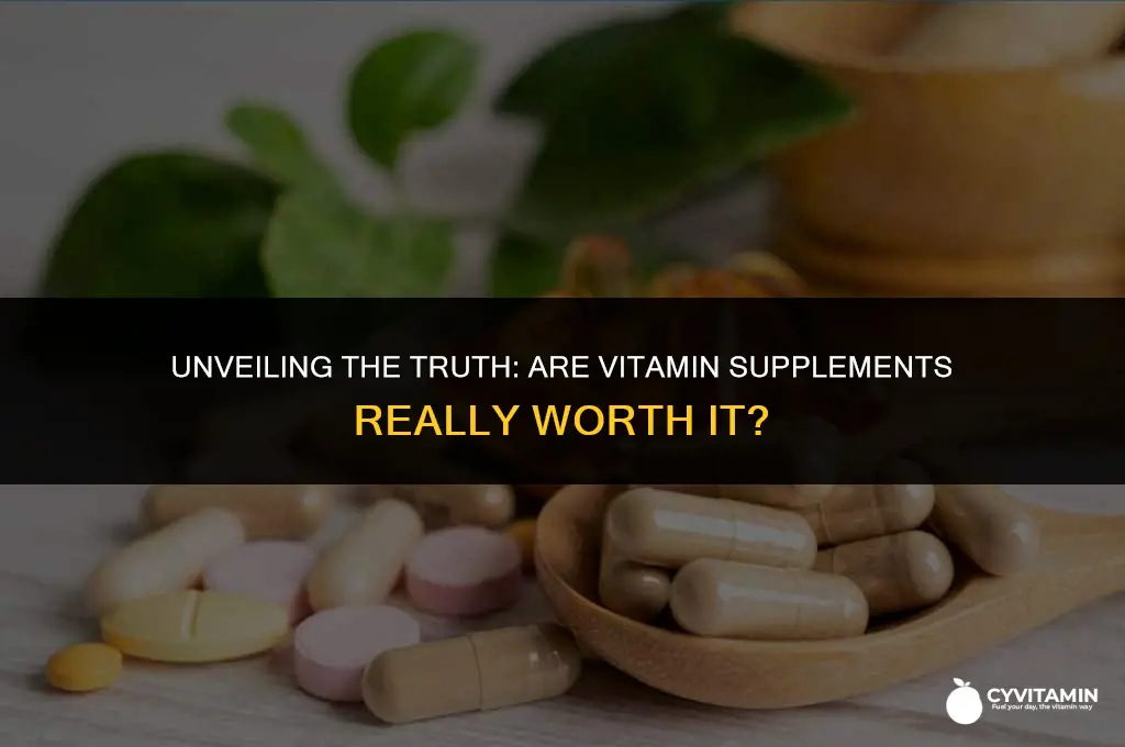 is it worth taking vitamin supplements