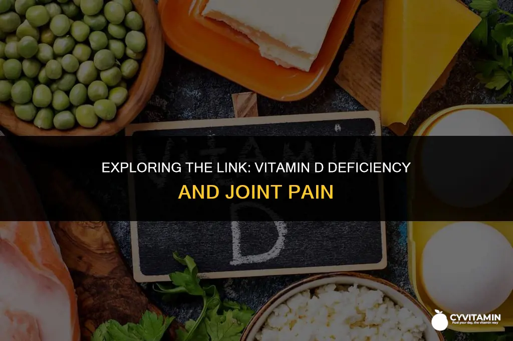 is joint pain a symptom of vitamin d deficiency