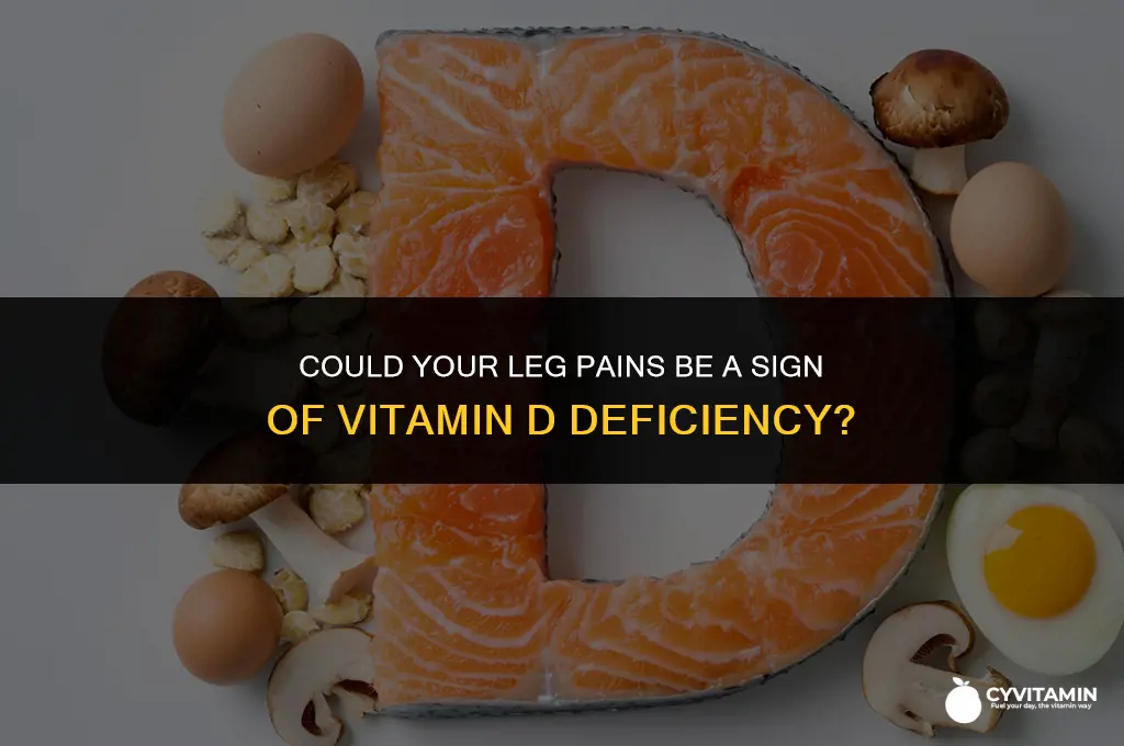 is leg pains signs of vitamin d deficiency