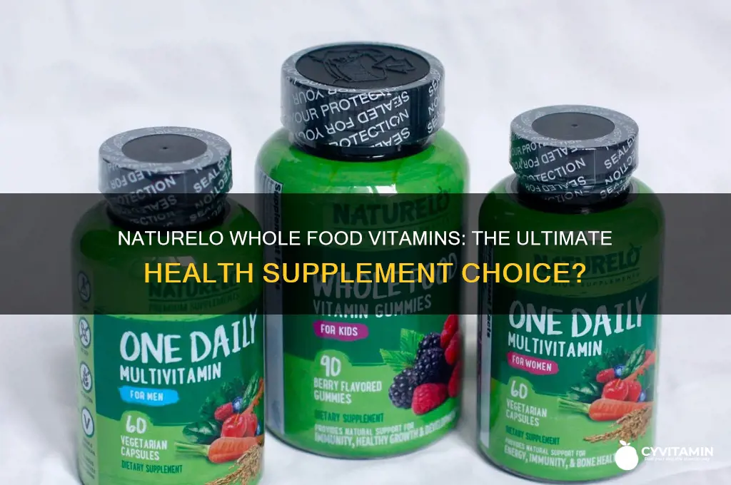 is naturelo the best whole food vitamin