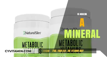 Unlocking the Truth: Niacin's Role as a Vitamin, Not a Mineral
