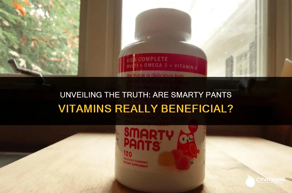 is smarty pants vitamins good