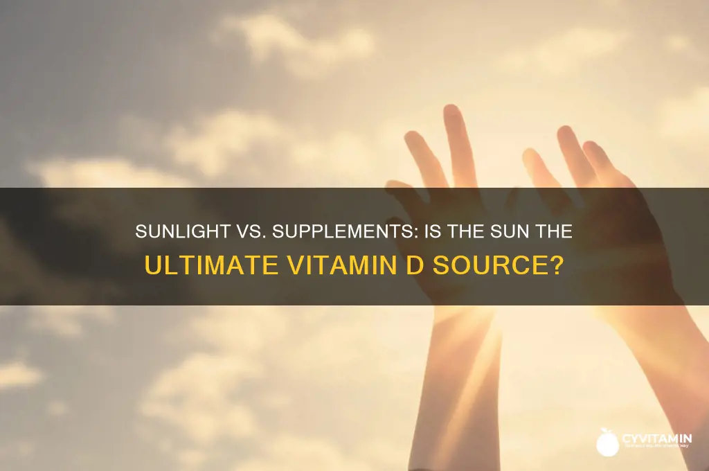 is sun the best source of vitamin d