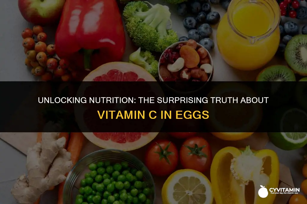 is there vitamin c in eggs