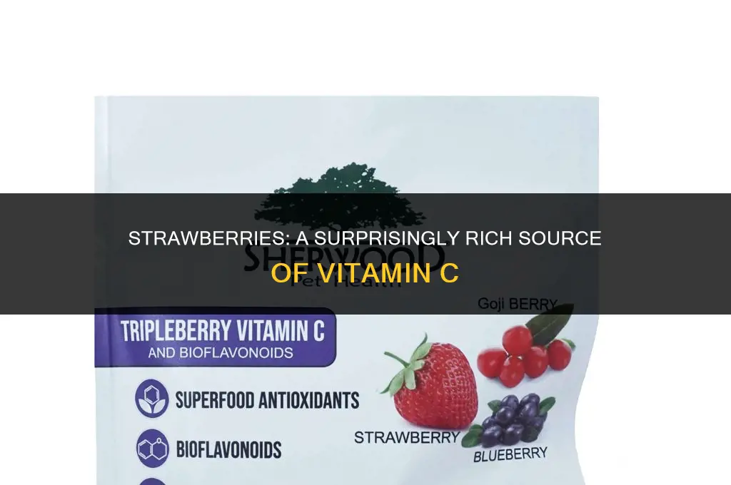 is there vitamin c in strawberries