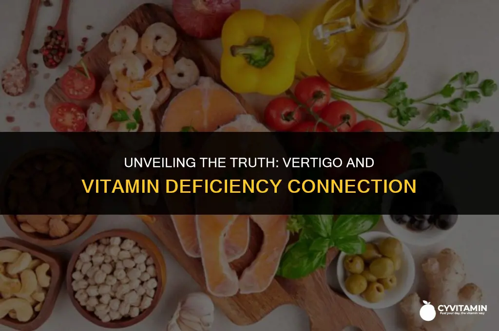 is vertigo a vitamin deficiency