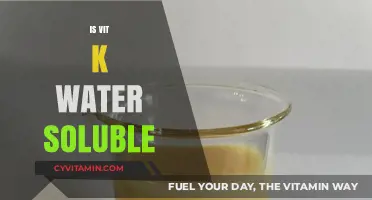 Unlocking the Mystery: Is Vitamin K Water Soluble?