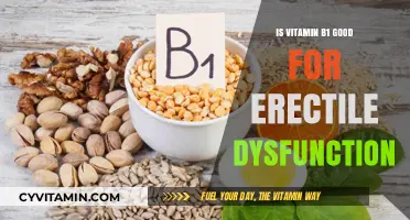 Exploring the Benefits of Vitamin B1 for Erectile Dysfunction