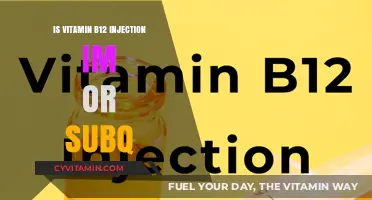 Understanding Vitamin B12 Injections: IM vs. SubQ Administration