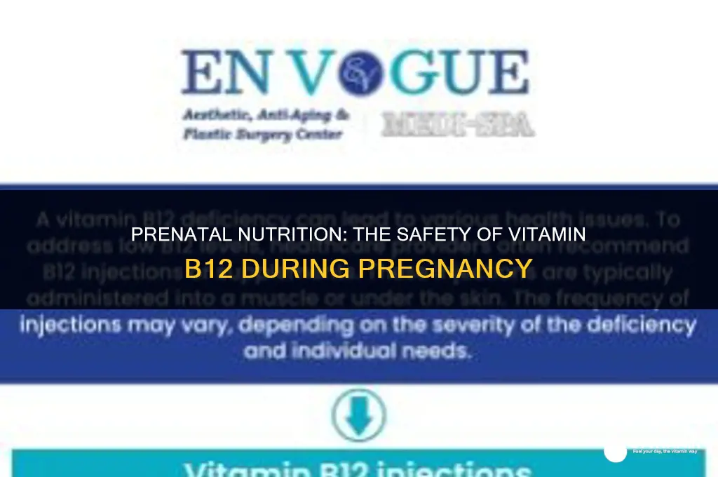 is vitamin b12 safe to take during pregnancy