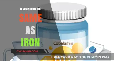 Unraveling the Mystery: Vitamin B12 vs. Iron - What's the Difference?