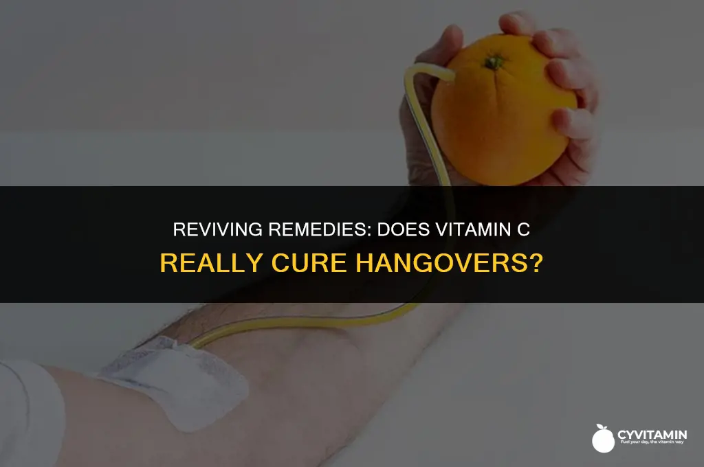 is vitamin c good for hangovers