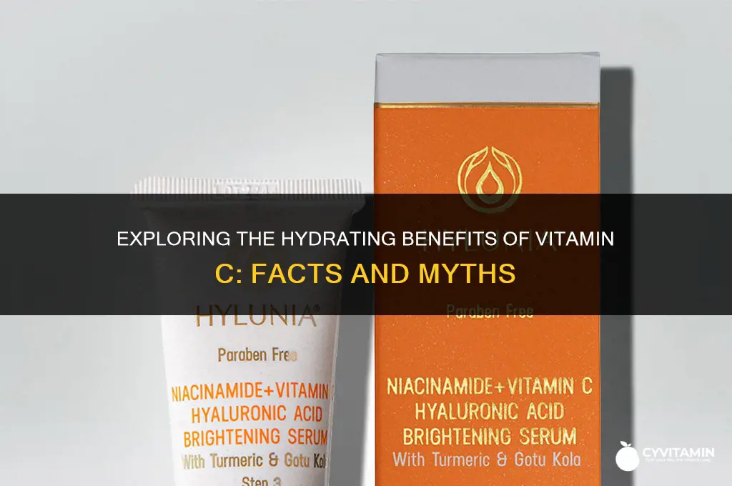is vitamin c hydrating