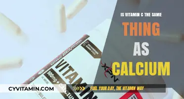 Exploring Nutrients: Vitamin C vs. Calcium - What's the Difference?