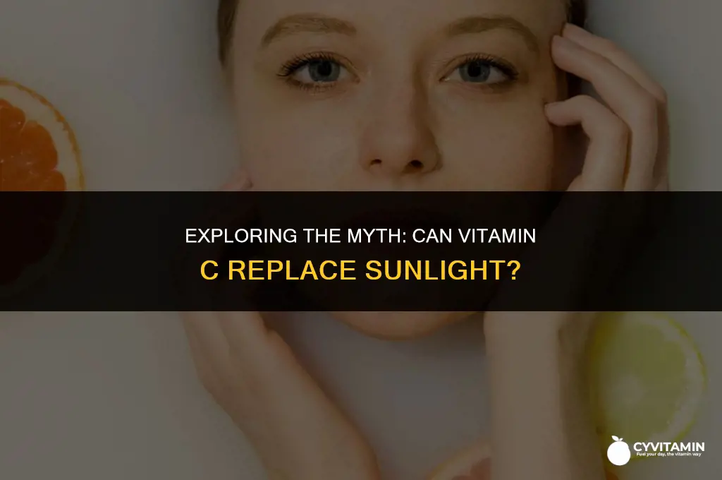is vitamin c the sun