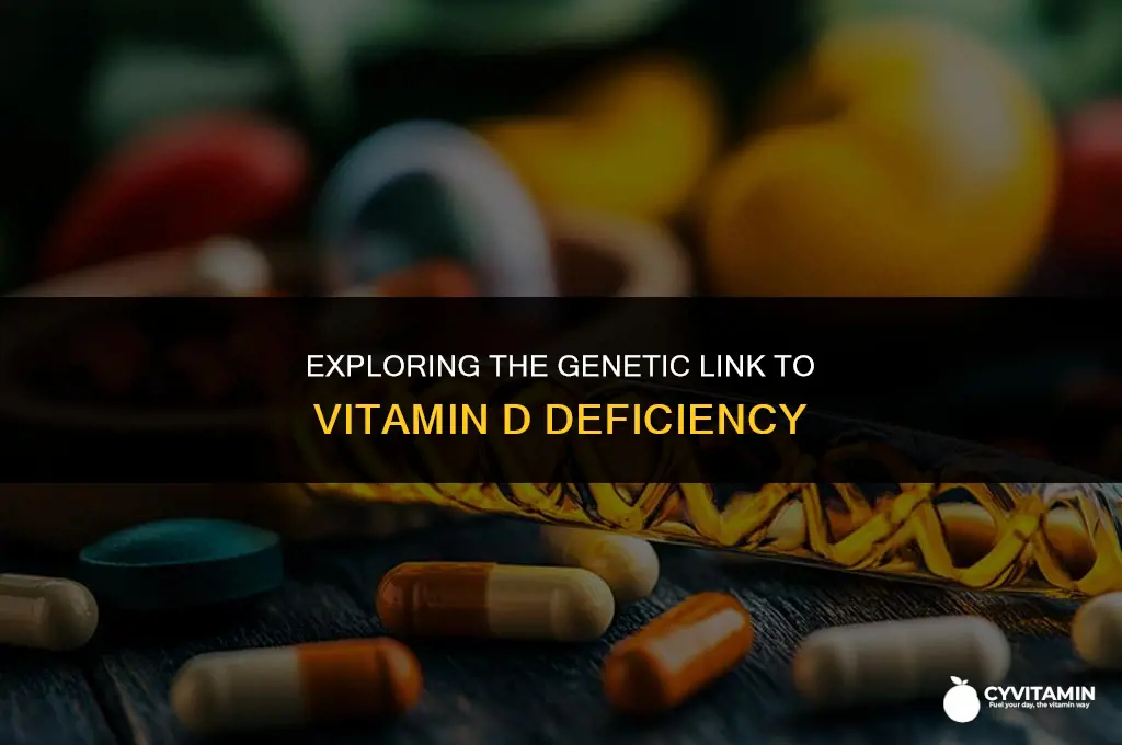 is vitamin d deficiency genetic