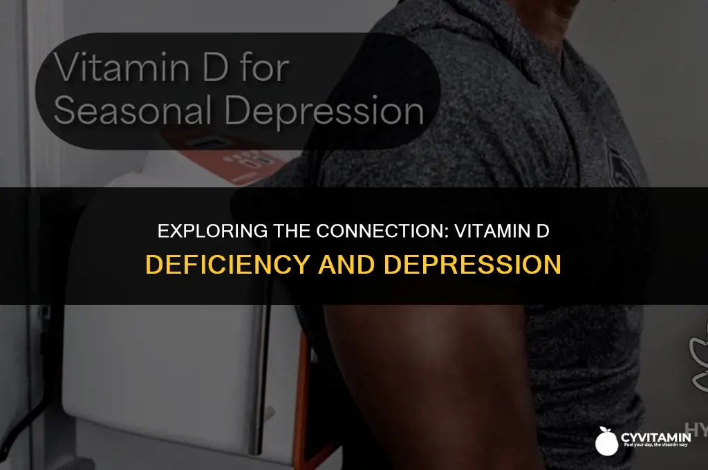 is vitamin d deficiency linked to depression