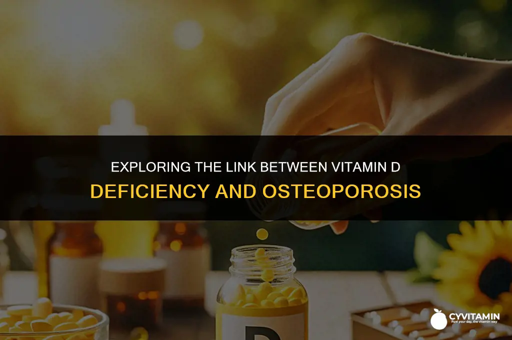 is vitamin d deficiency related to osteoporosis