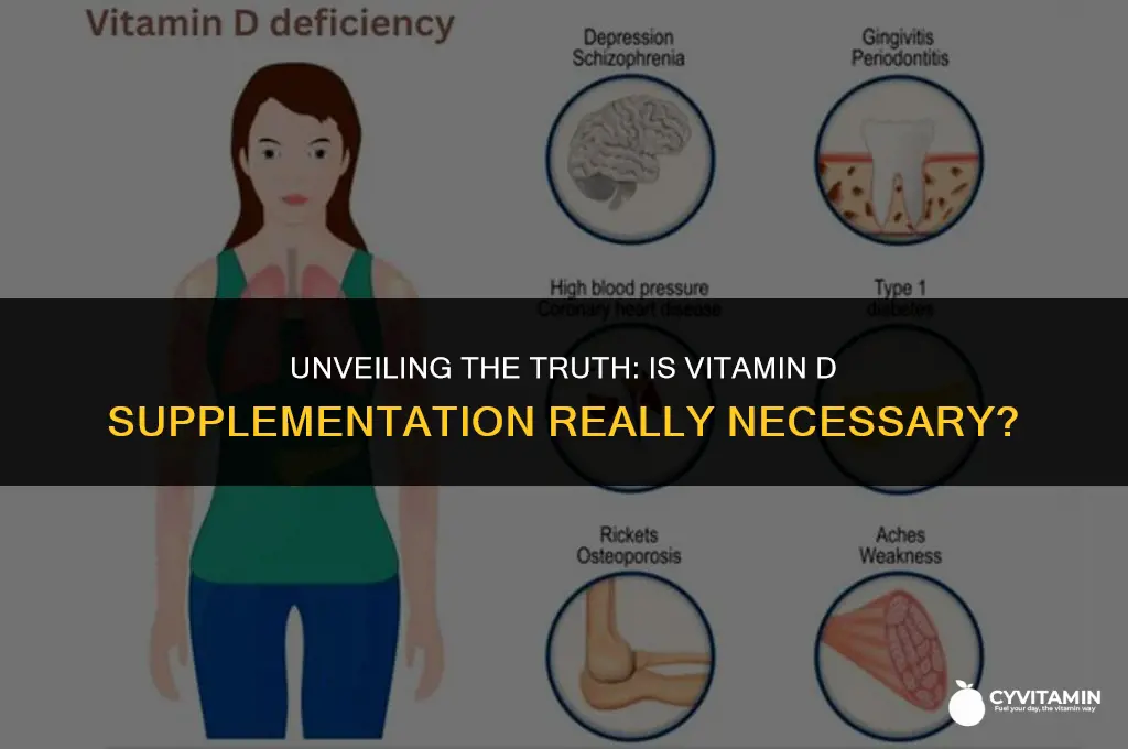 is vitamin d supplement necessary
